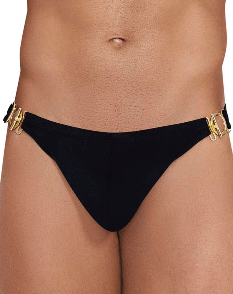 Clever 1240 Eros Thongs Black