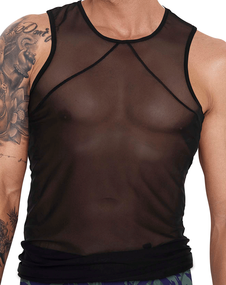 Clever 1241 Belial Tank Top Black