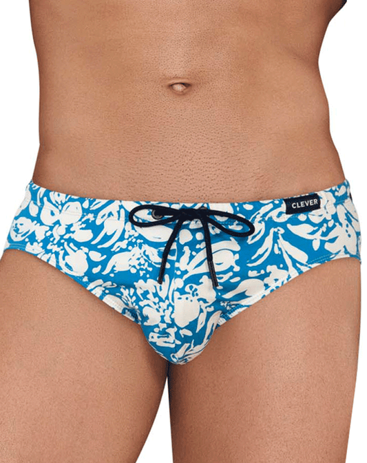 Clever 1246 Adriel Swim Briefs Blue