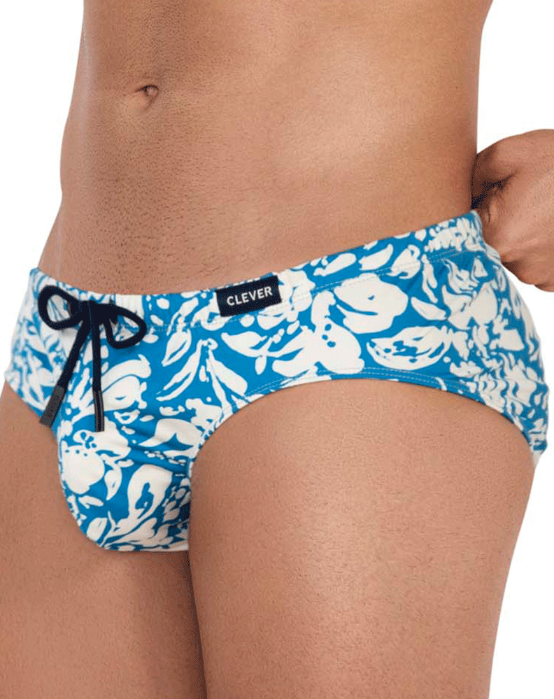 Clever 1246 Adriel Swim Briefs Blue