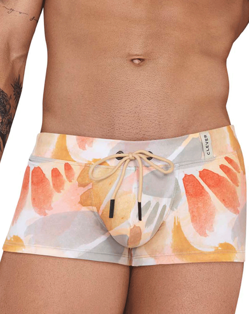 Clever 1249 Candela Swim Trunks Beige