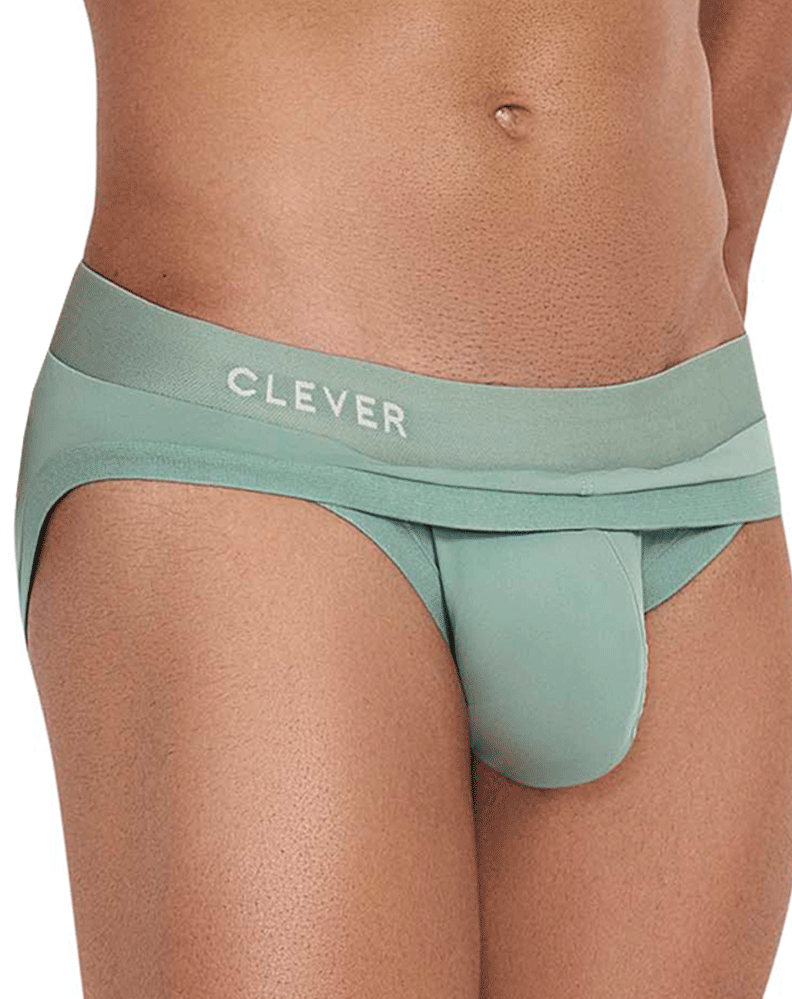 Clever 1262 Curse Briefs Green