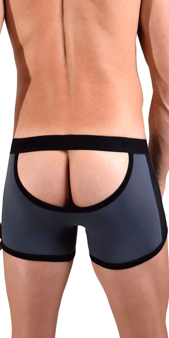 Doreanse 1563-chr Teaser Boxer Briefs Charcoal-black