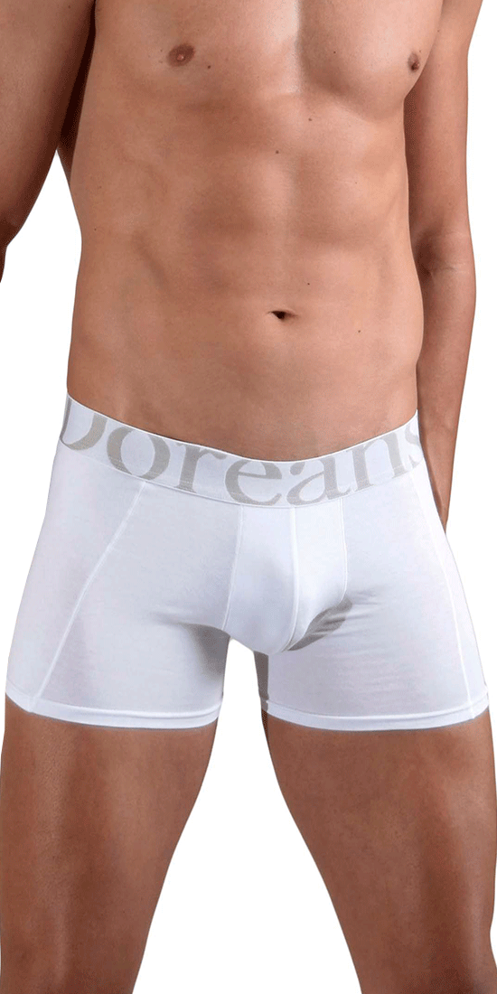 Doreanse 1777-wht Label Boxer Briefs White