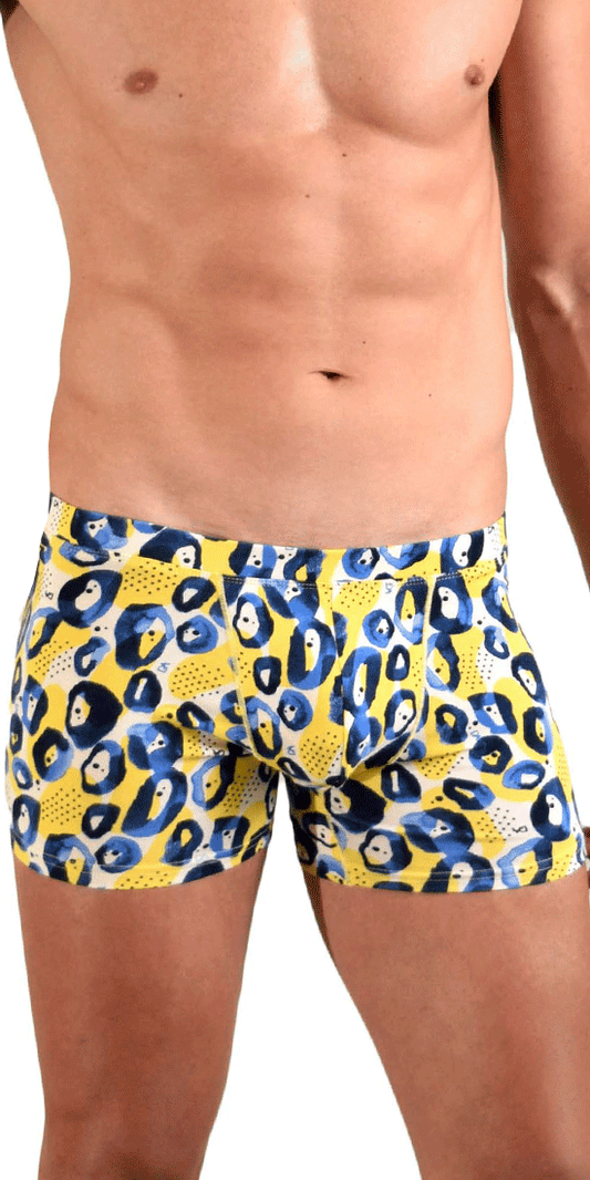 Doreanse 1799-prn Leopard Art Boxer Briefs Printed