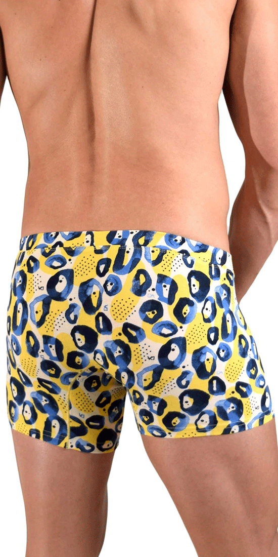 Doreanse 1799-prn Leopard Art Boxer Briefs Printed