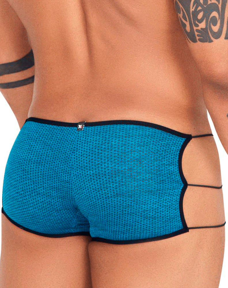 Xtremen 91133 Trendy Mesh Briefs Petrol