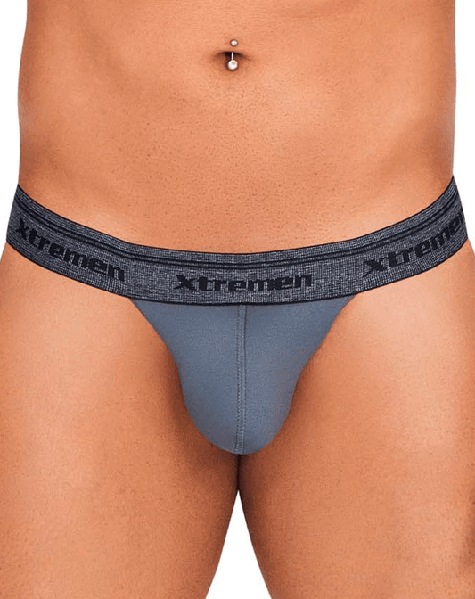 Xtremen 91141 Ultra-soft Thongs Dark Gray