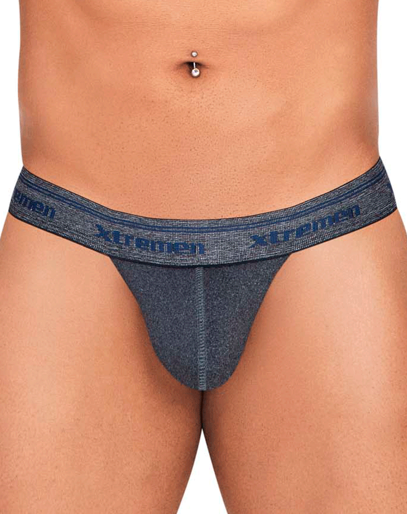 Xtremen 91141 Ultra-soft Thongs Gray Cross