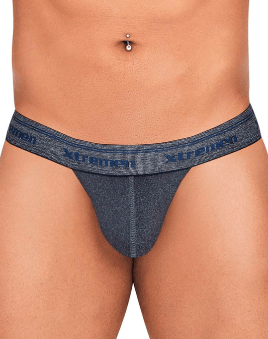 Xtremen 91141 Ultra-soft Thongs Gray Cross