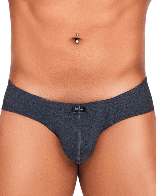 Xtremen 91142 Ultra-soft Briefs Gray Cross