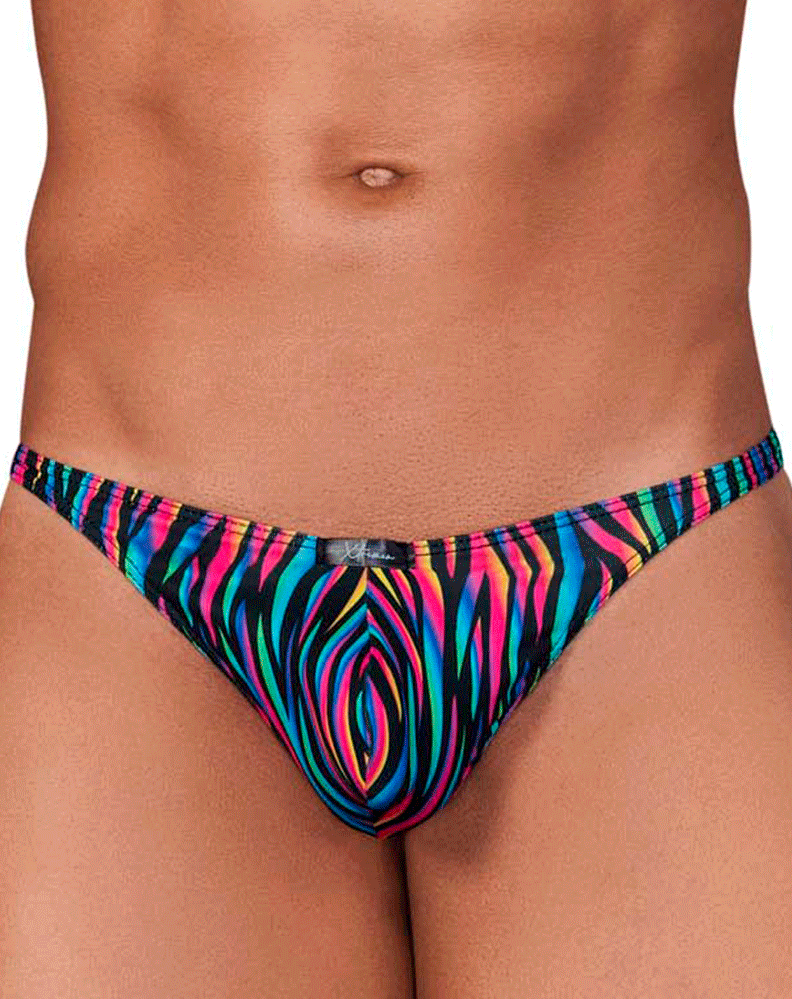 Xtremen 91146 Printed Microfiber Thongs Disco Zebra