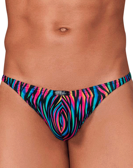 Xtremen 91146 Printed Microfiber Thongs Disco Zebra