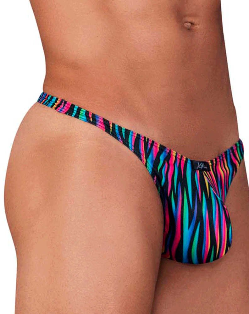 Xtremen 91146 Printed Microfiber Thongs Disco Zebra