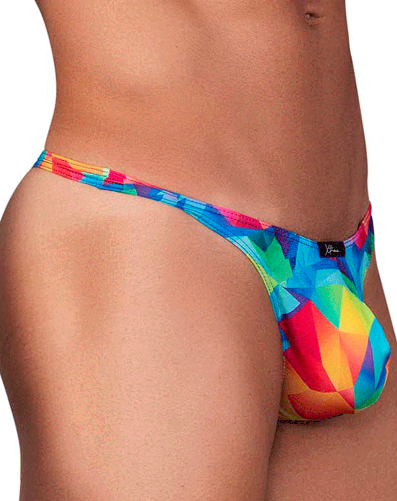 Xtremen 91146 Printed Microfiber Thongs Rainbow Fish