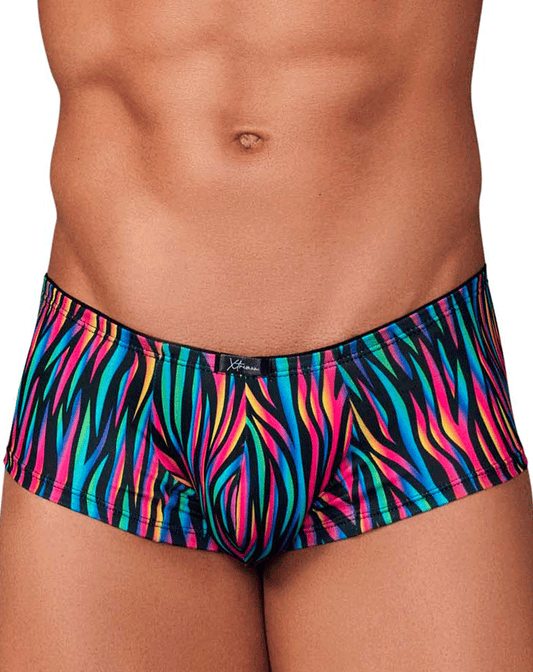 Xtremen 91147 Printed Microfiber Trunks Disco Zebra