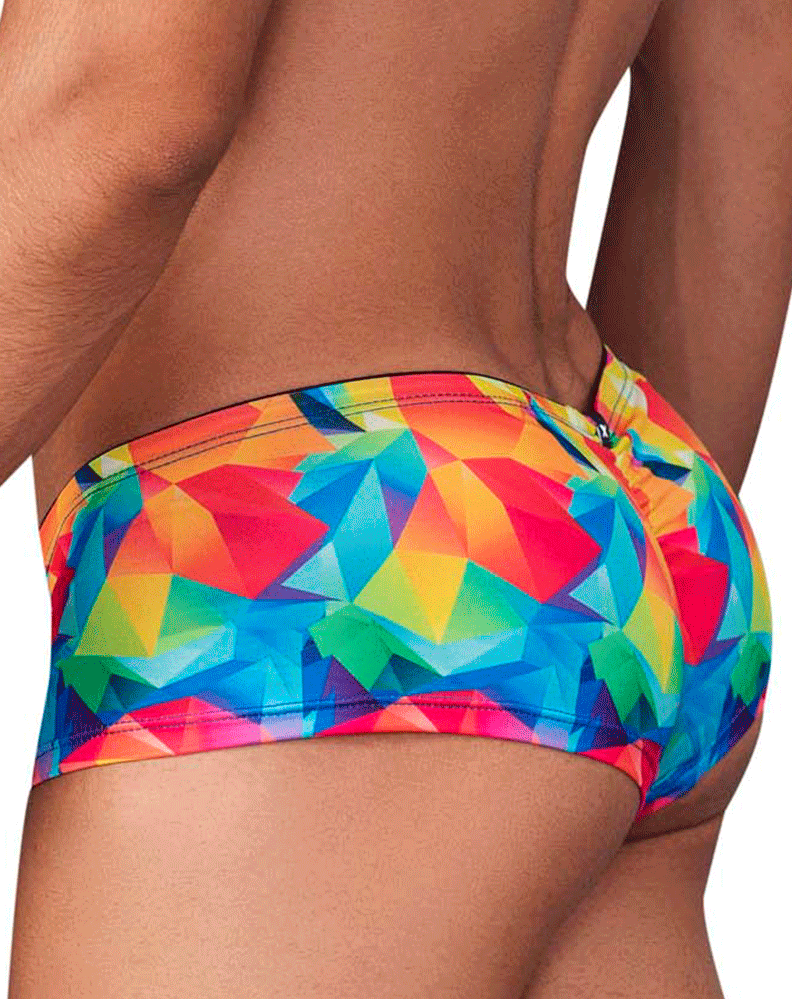 Xtremen 91147 Printed Microfiber Trunks Rainbow Prism