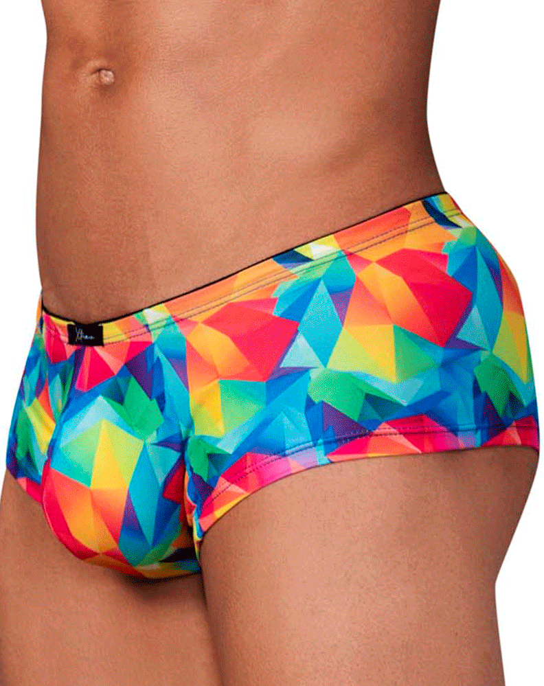 Xtremen 91147 Printed Microfiber Trunks Rainbow Prism