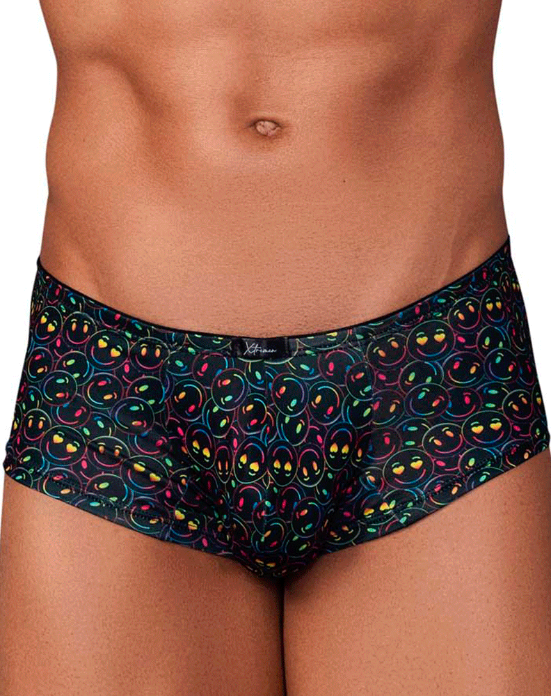 Xtremen 91147 Printed Microfiber Trunks Smiley Face