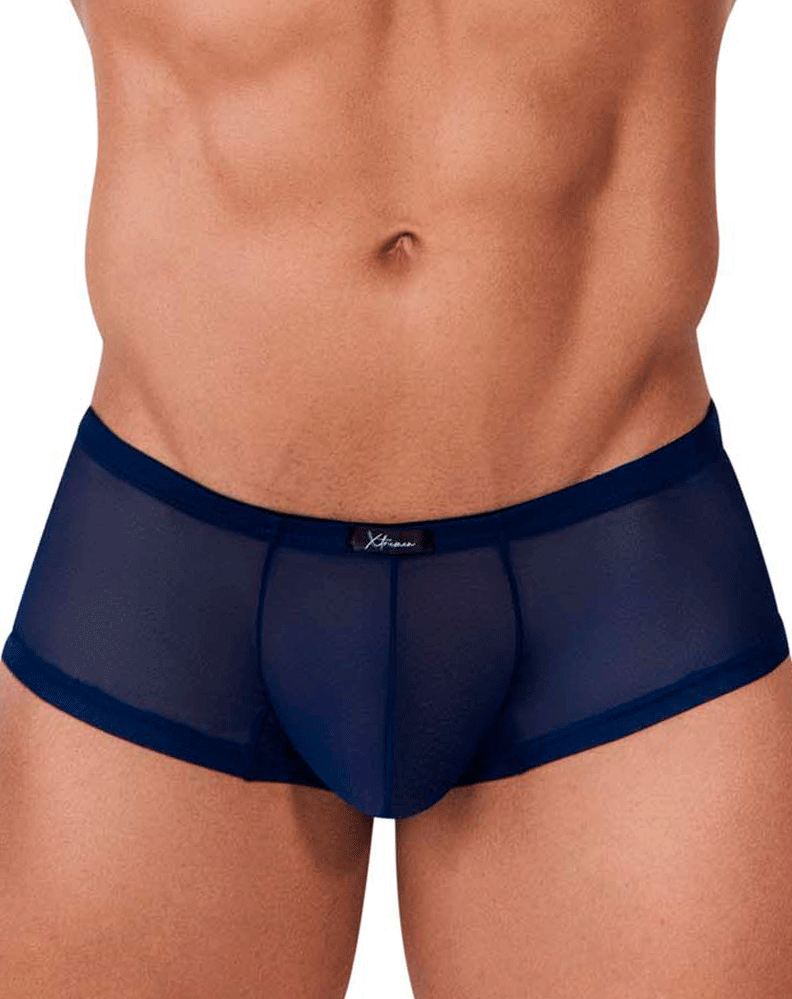 Xtremen 91154 Tulle Mesh Trunks Navy