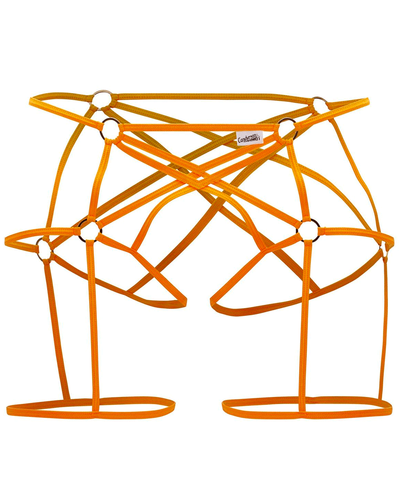 Candyman 99646 Cage Jockstrap Hot Orange