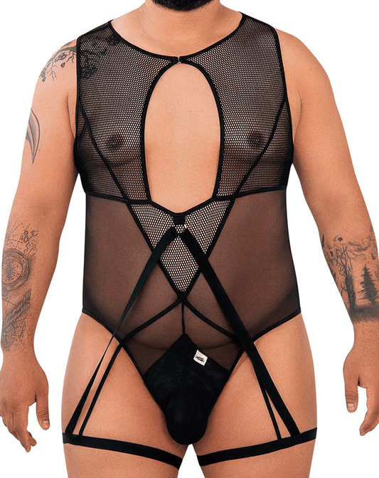 Candyman 99650x Mesh Bodysuit Black