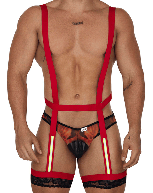 Candyman 99660 Firefighter Outfit Printed