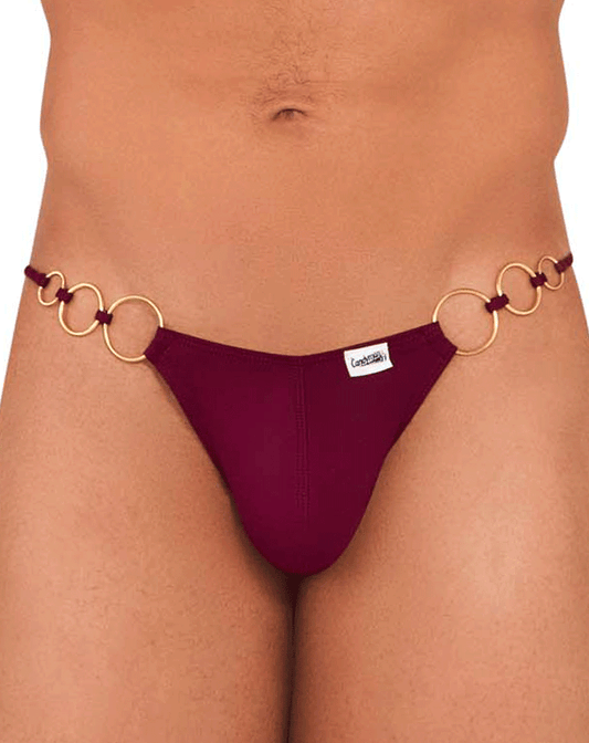 Candyman 99710 Holes In One Bikini Burgundy