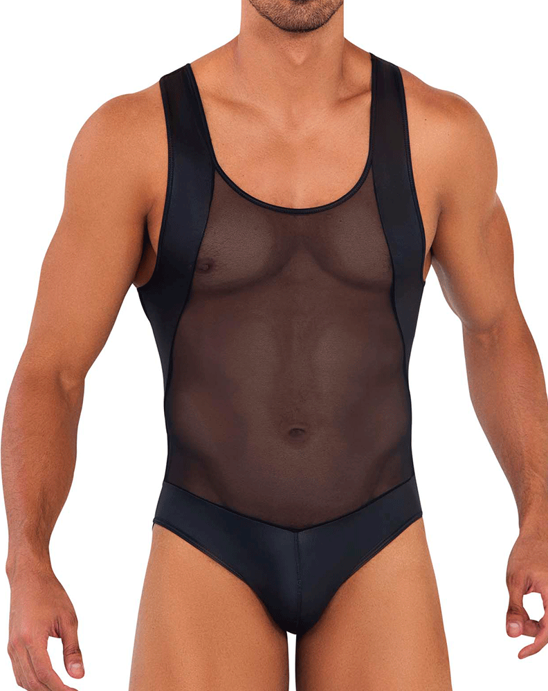 Candyman 99716 Work-n-out Bodysuit Black