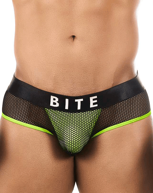 Bitewear Bw2023101 Discreet Apricot Jockstrap Green