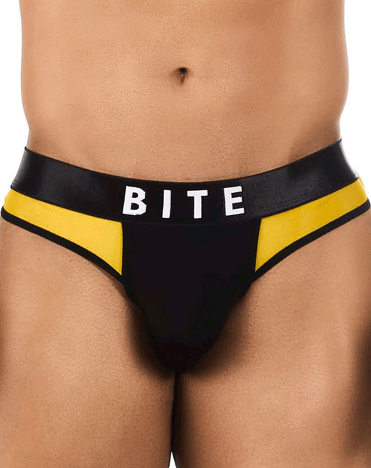 Bitewear Bw2023102 Squeeze Papaya Thongs Yellow