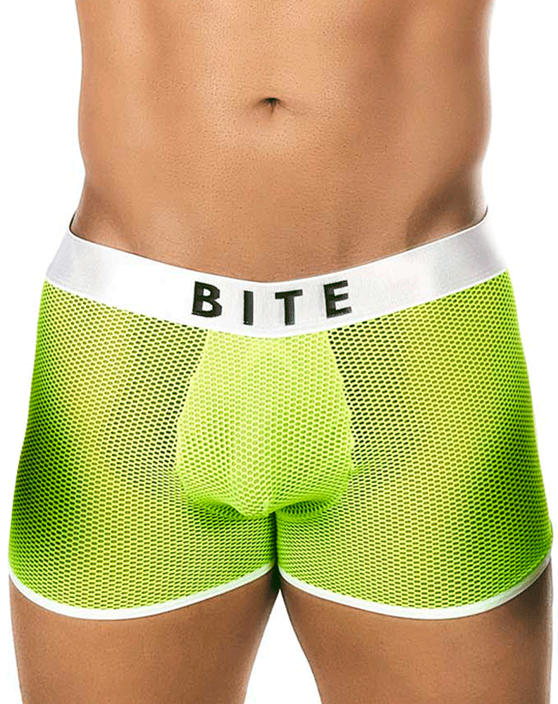 Bitewear Bw2023107 Bright Kumquat Trunks Green