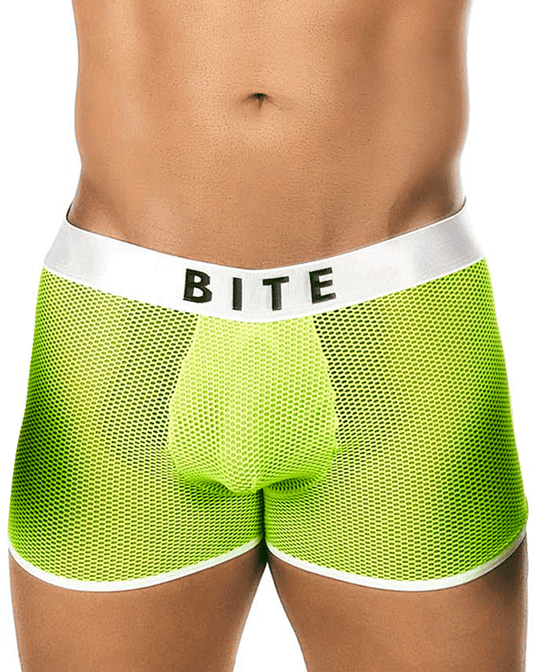 Bitewear Bw2023107 Bright Kumquat Trunks Green