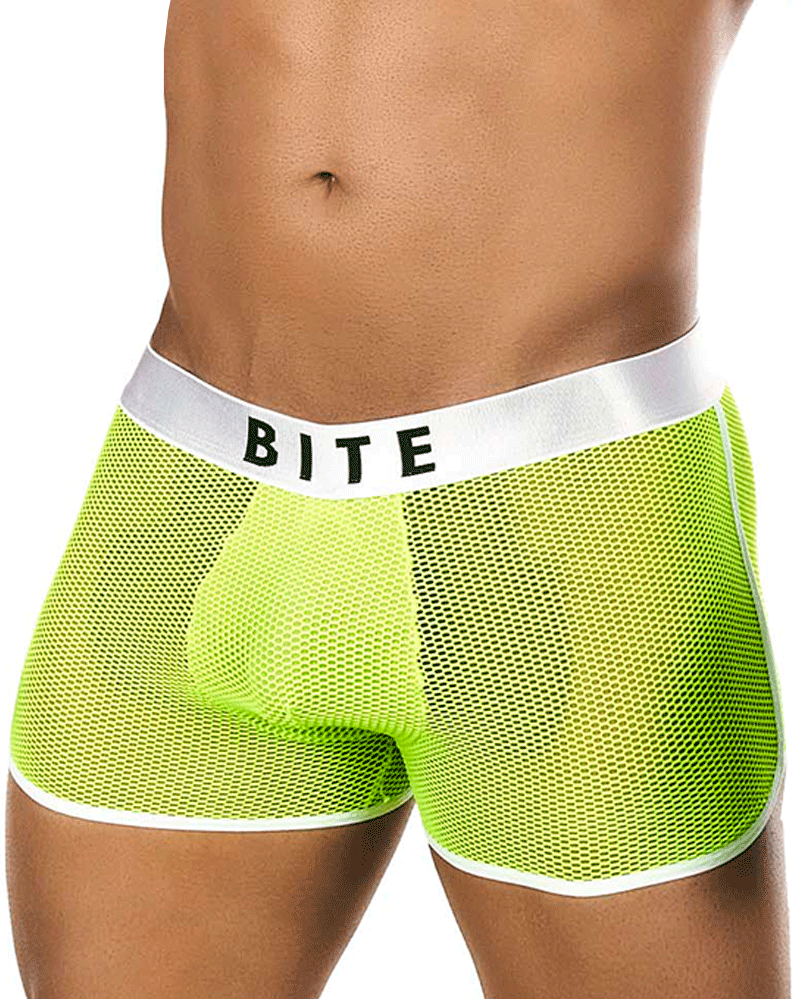 Bitewear Bw2023107 Bright Kumquat Trunks Green