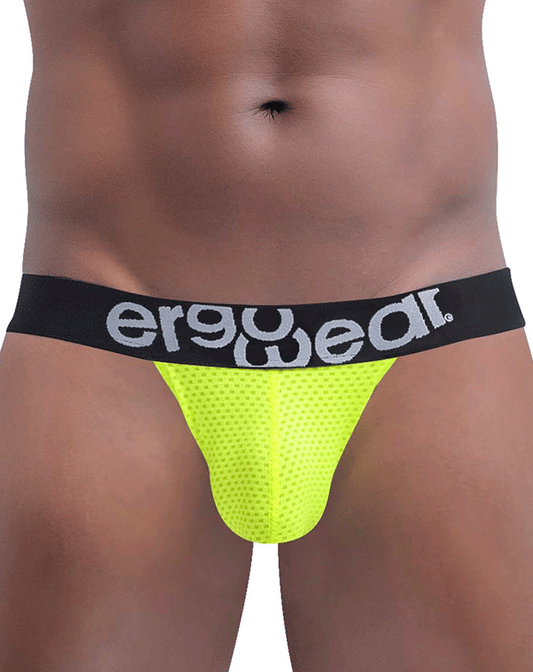 Ergowear Ew1429 Gym Neon Jockstrap Neon Yellow