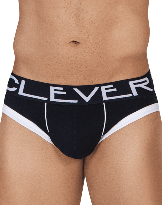 Clever 0624-1 Unchainded Briefs Black