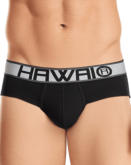 Hawai 41962 Cotton Briefs Black