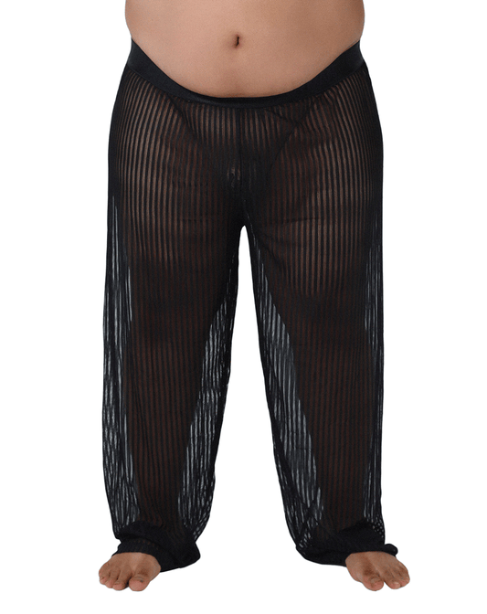 Candyman 99496x Mesh Lounge Pants Black