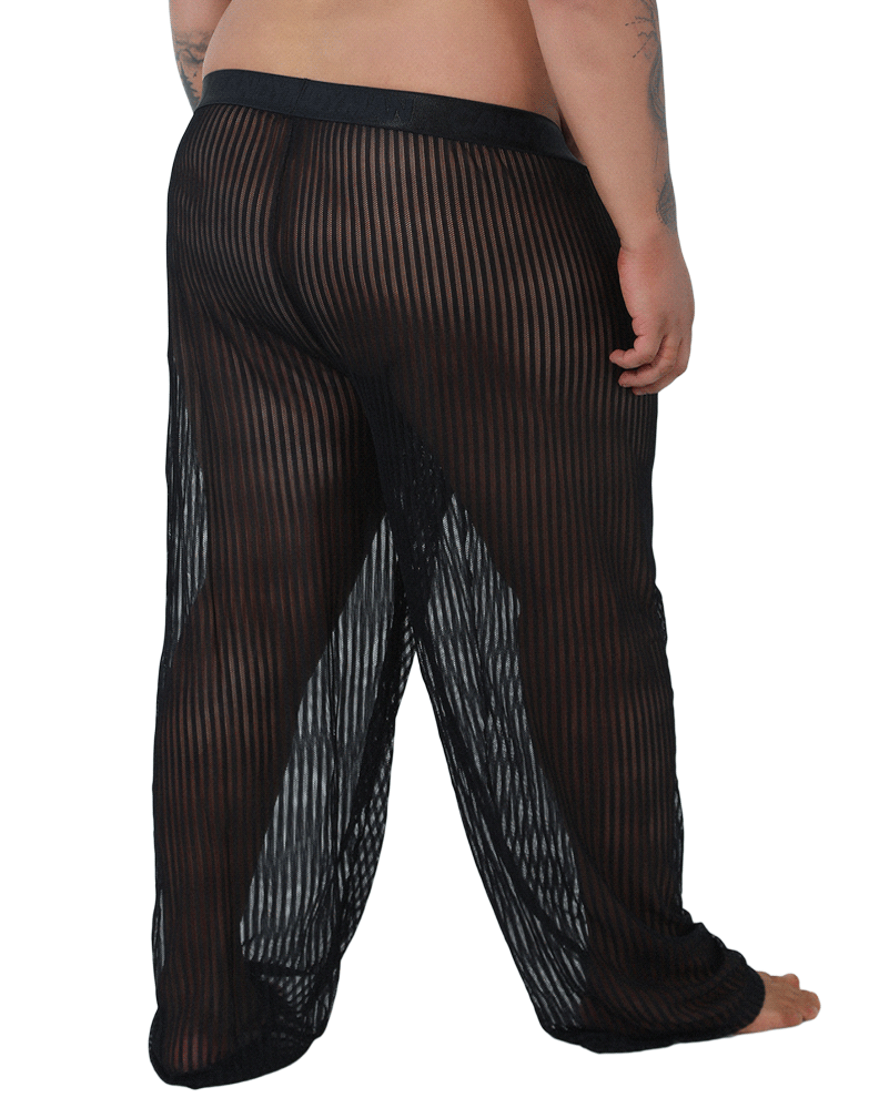 Candyman 99496x Mesh Lounge Pants Black