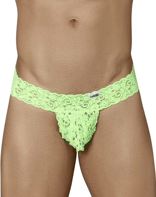 Candyman 99315 Peek A Boo Thongs Green