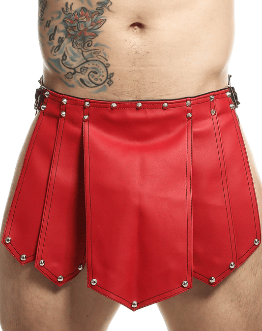 Malebasics Dmbl10 Dngeon Roman Skirt  Red