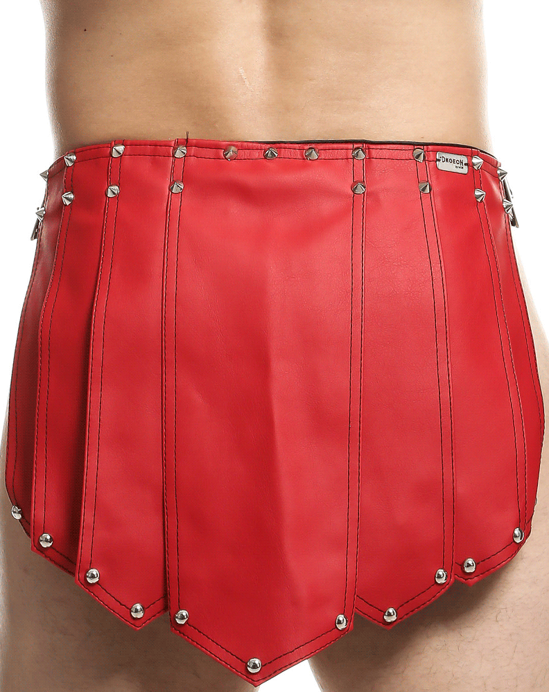 Malebasics Dmbl10 Dngeon Roman Skirt  Red