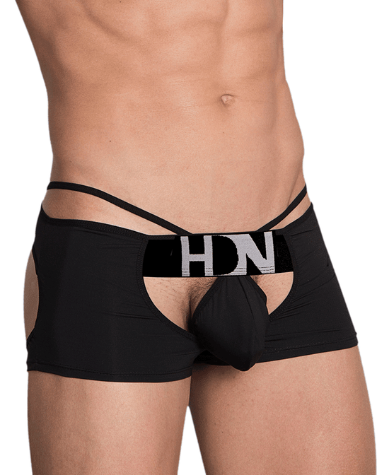 Hidden 957 Open Butt Trunk Black