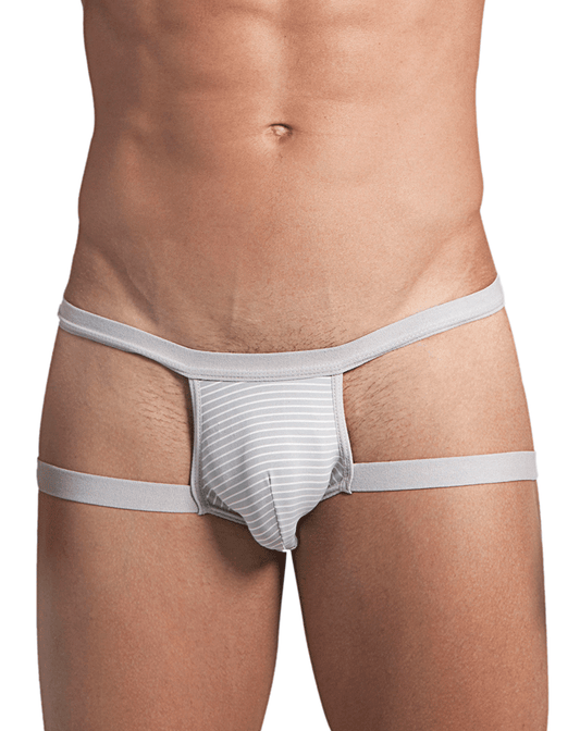 Hidden 958 Open Side Briefs Gray