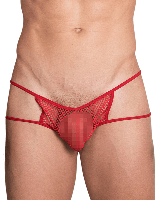 Hidden 965 Open Side Briefs Red