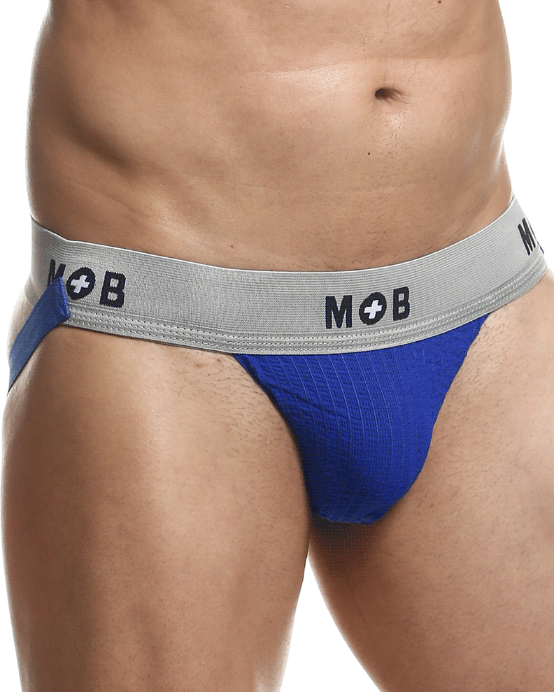 Malebasics Mbl107 Classic Fetish Jock 3 Inches Jockstrap Royal