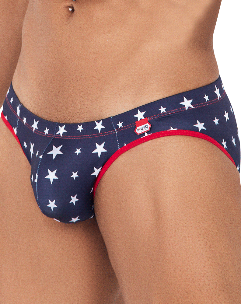 Pikante 0826 Star Briefs Dark Blue